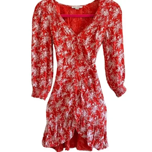 American Eagle Floral Wrap Dress & Skirt Bundle - Picture 2 of 10